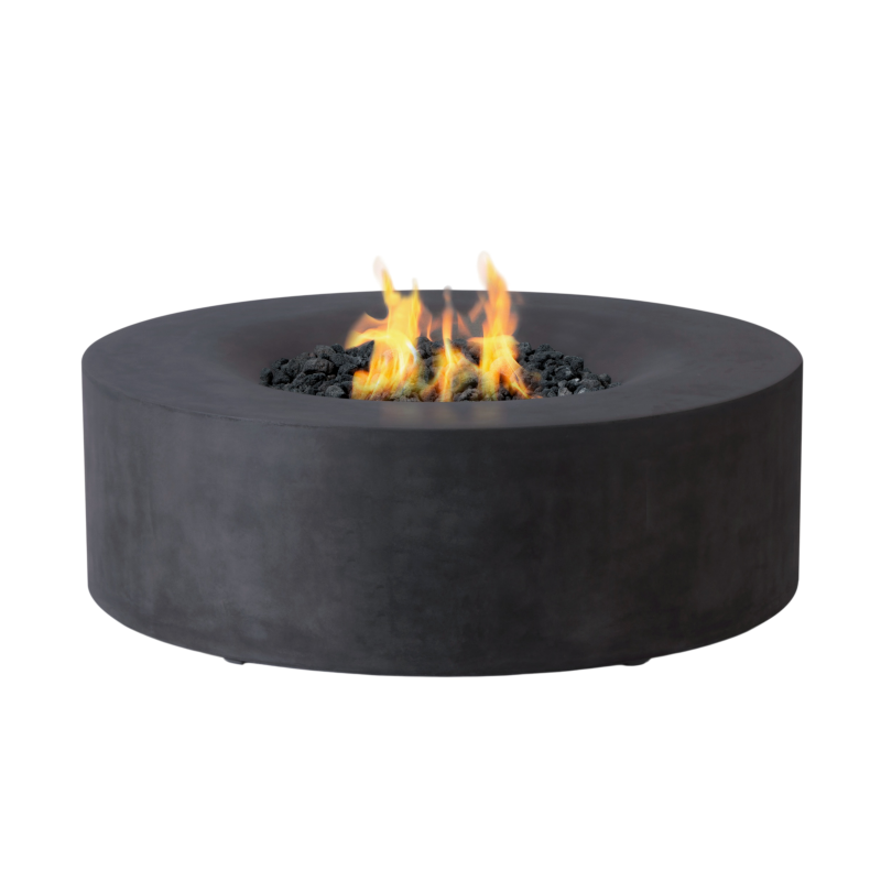 Avalon Concrete Fire Table - 42" Round
