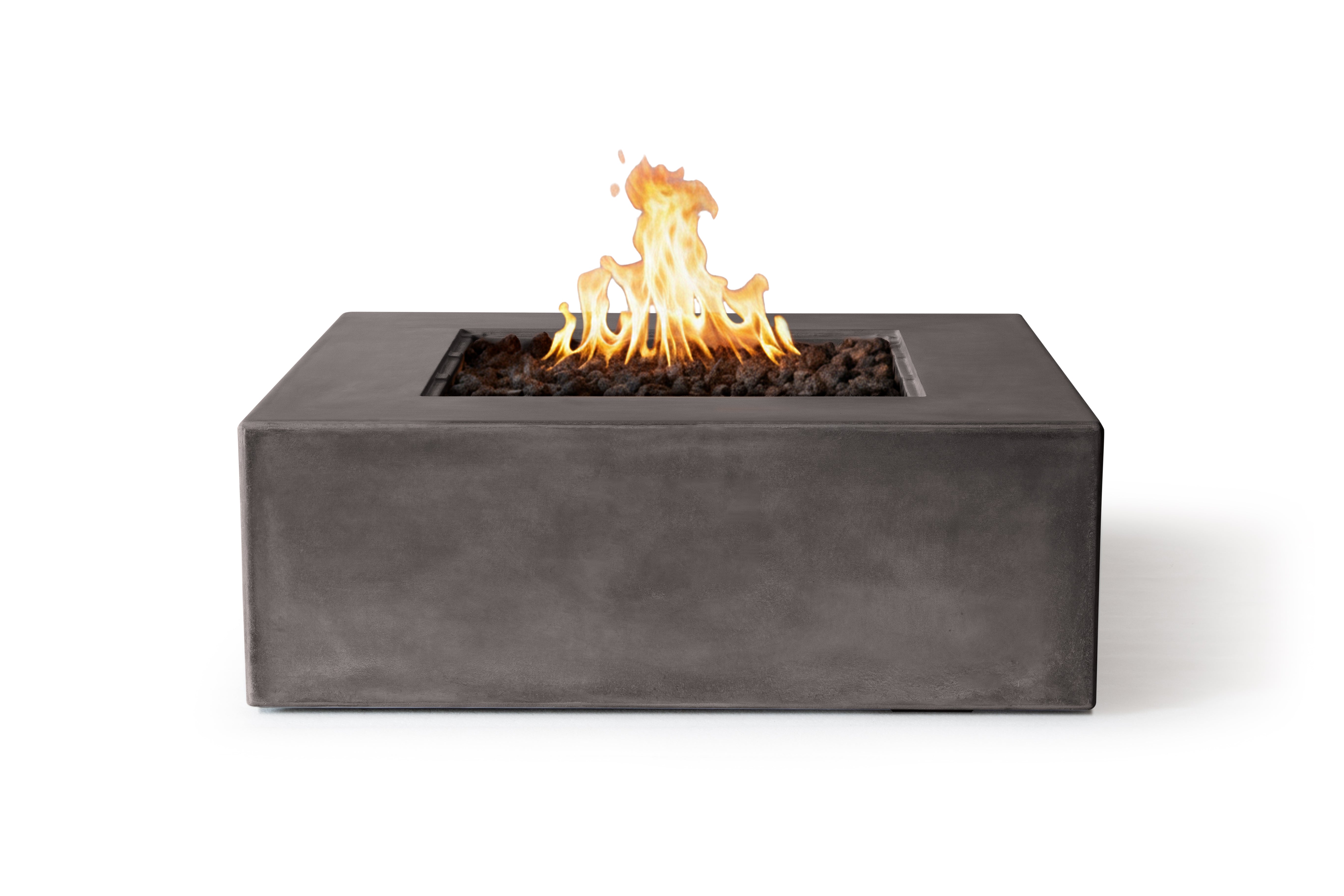 Otto Square Concrete Fire Pit Table - 42" x 42" x 15"