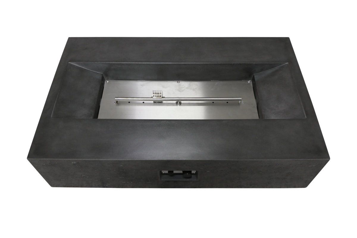 Millenia Concrete Fire Table - Rectangle 48" x 30"