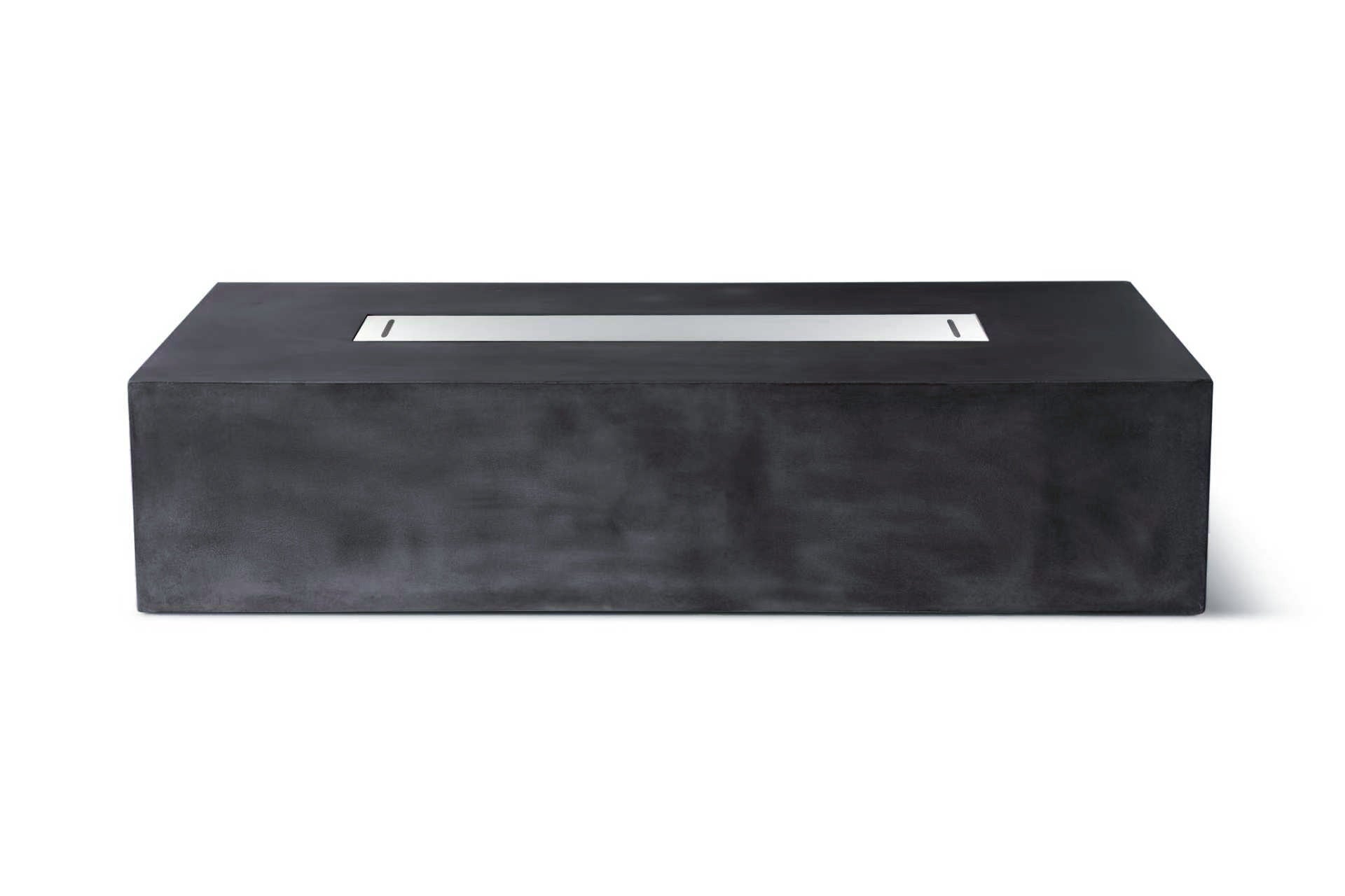 Brut 60 Rectangle Concrete Fire Pit Table - 60" x 30"