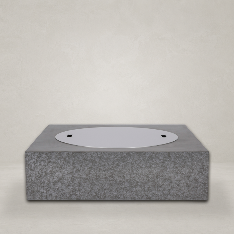 Monument Pro Concrete Fire Pit Table - 41" x 41"