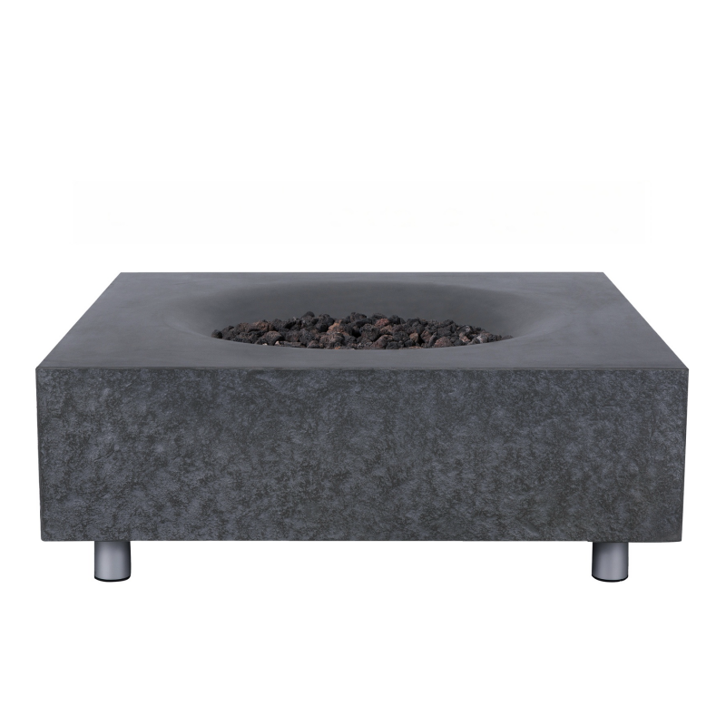 Monument Concrete Fire Table - Square 41" x 41"