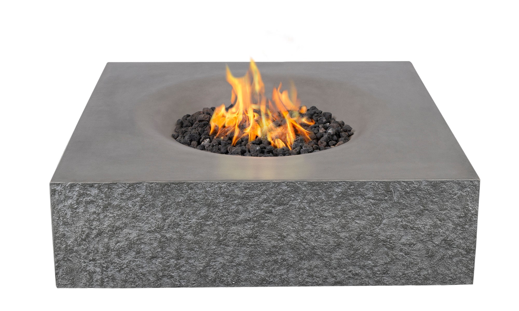 Monument Concrete Fire Table - Square 41" x 41"