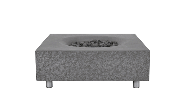 Monument Concrete Fire Table - Square 41" x 41"