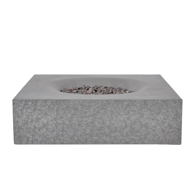 Monument Concrete Fire Table - Square 41" x 41"