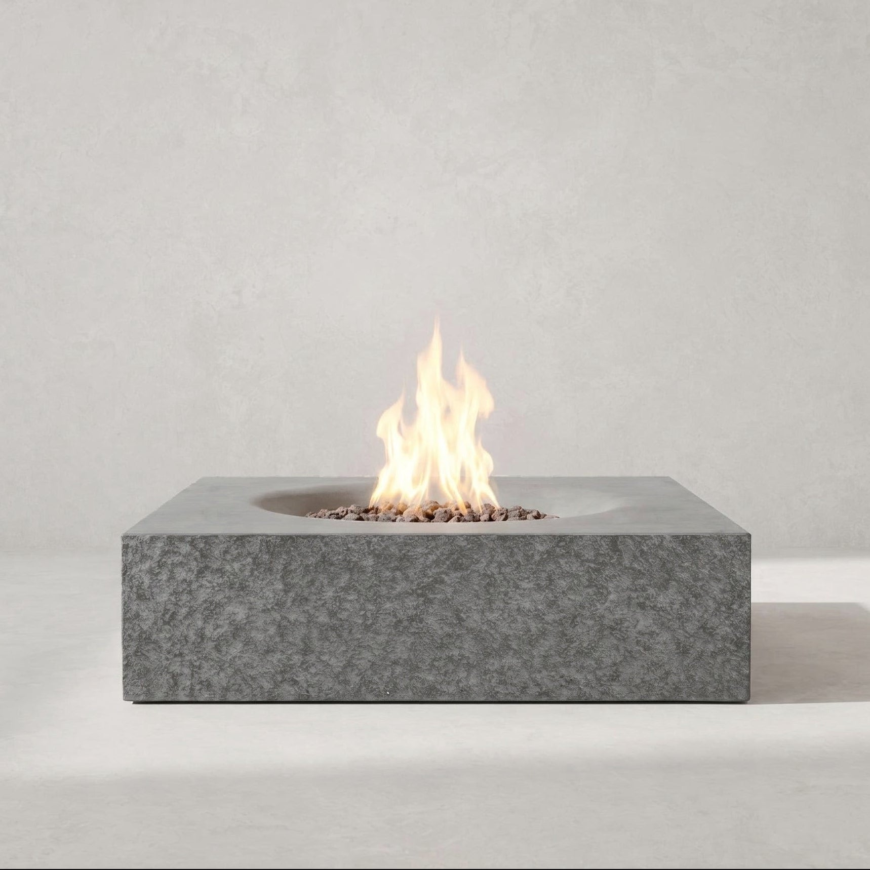 Monument Pro Concrete Fire Pit Table - 41" x 41"