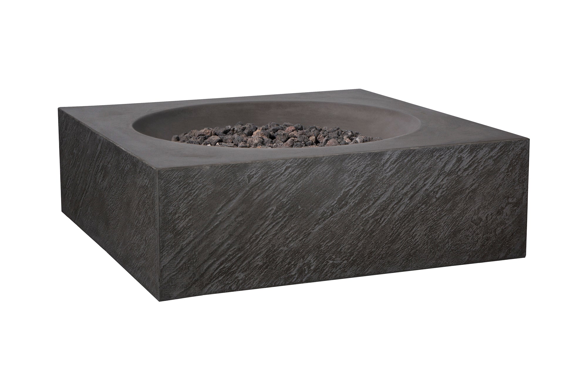 Paloma Concrete Fire Table - Square 36" x 36"