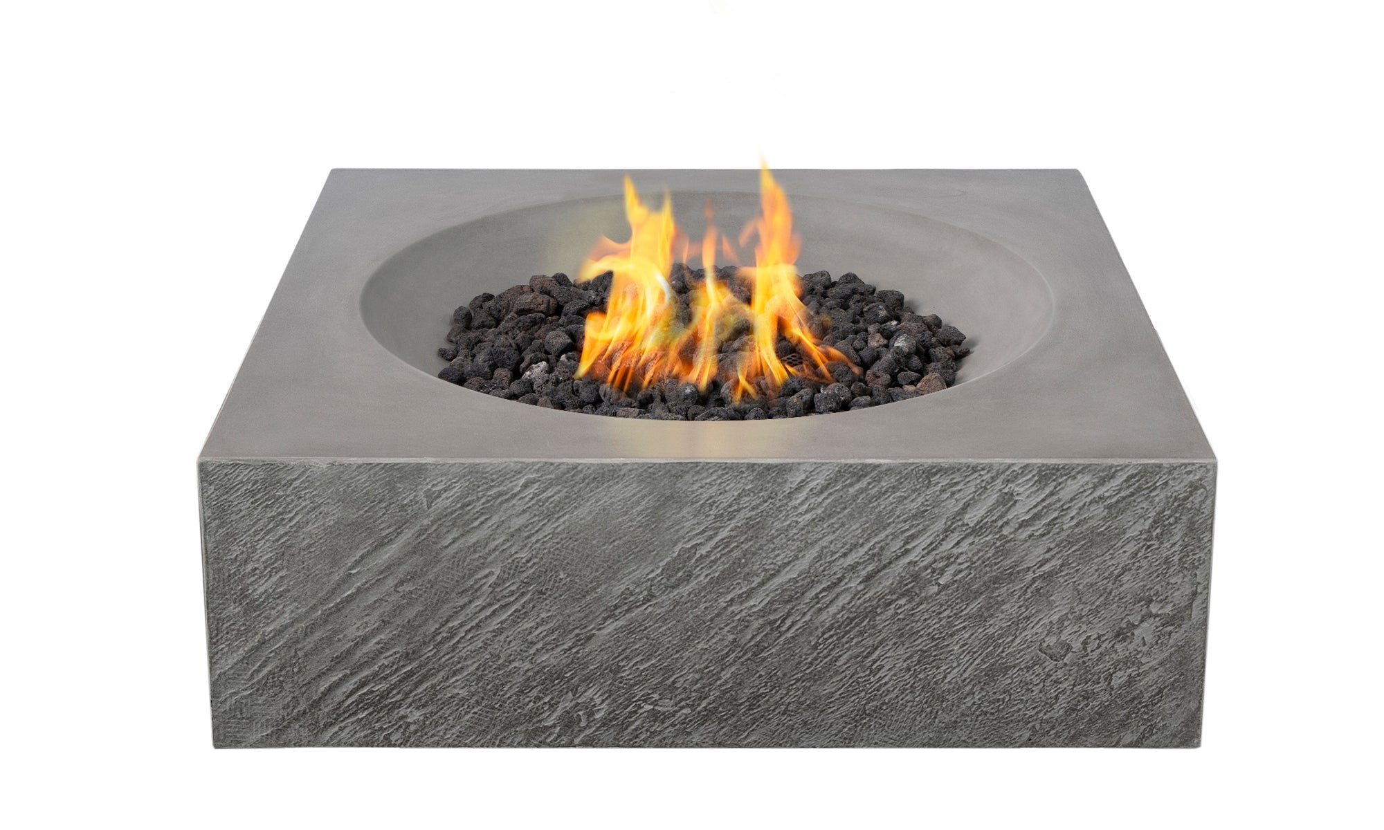 36" concrete fire pit
