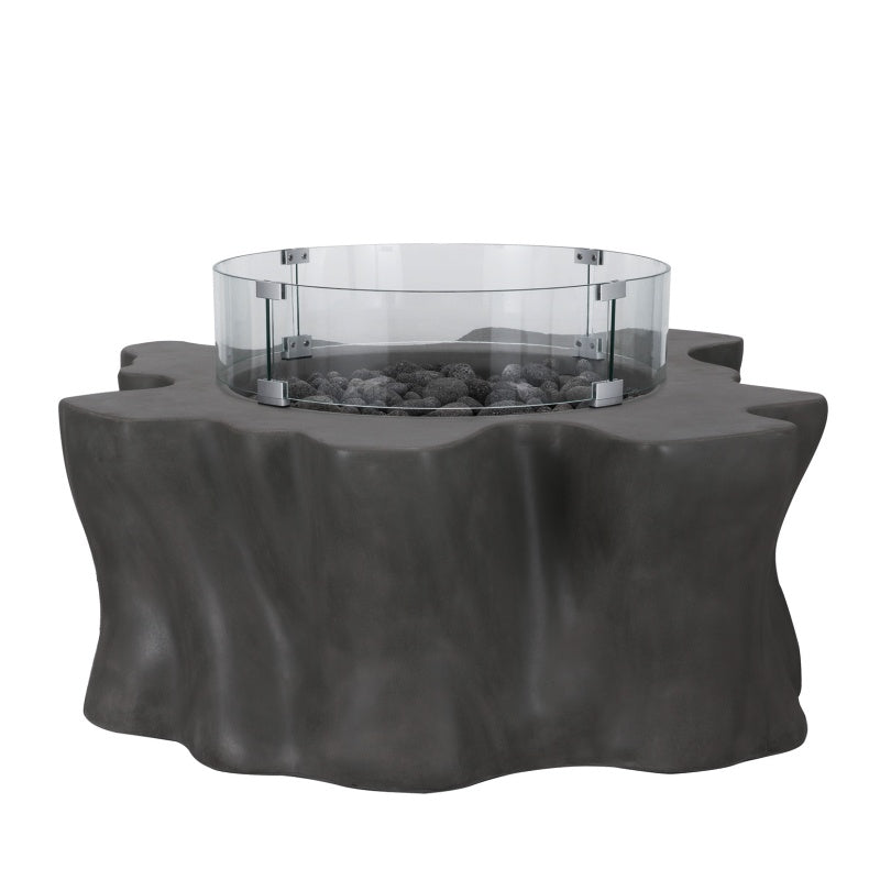Root Concrete Fire Pit Table - 46" X 42" x 17"