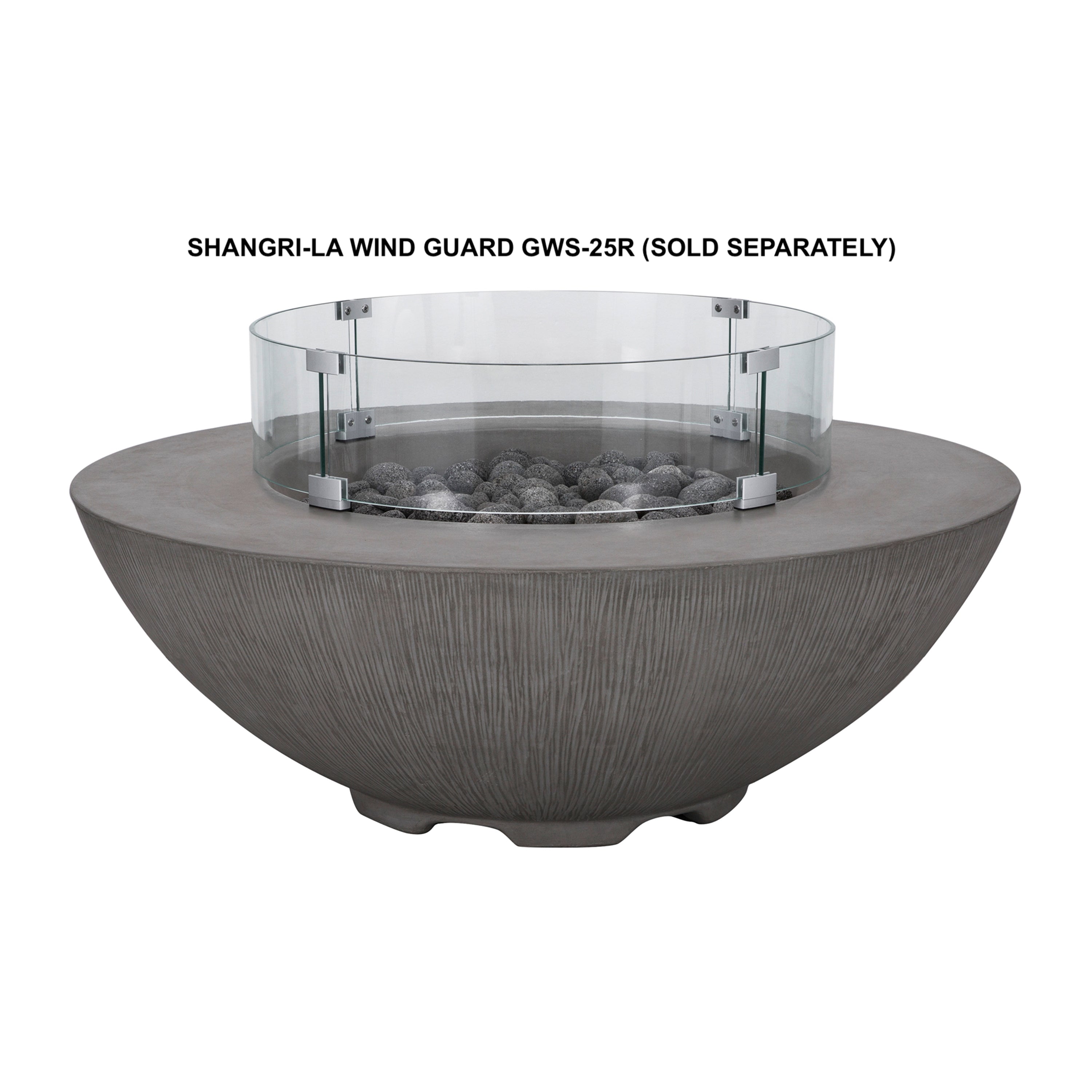 Shangri-La Pro Concrete Fire Bowl - 41" diameter