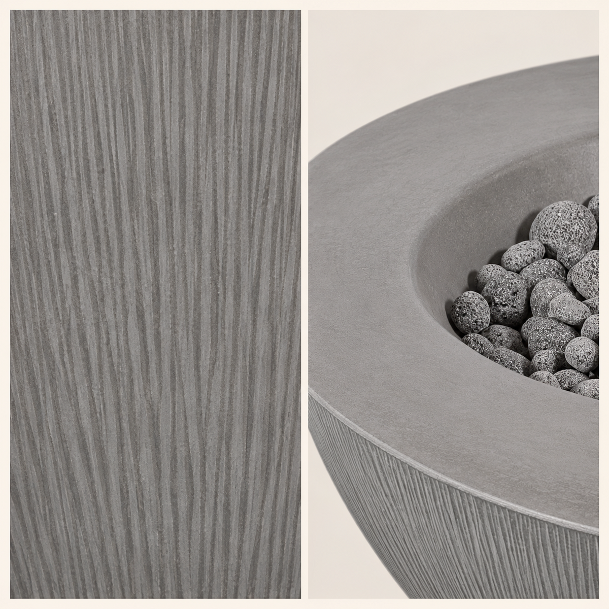 Shangri-La Pro Concrete Fire Bowl - 41" diameter