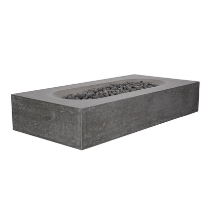 Alchemy Concrete Fire Table - Rectangle 60" x 30"