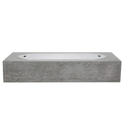 Alchemy Concrete Fire Table - Rectangle 60" x 30" x 11.5"