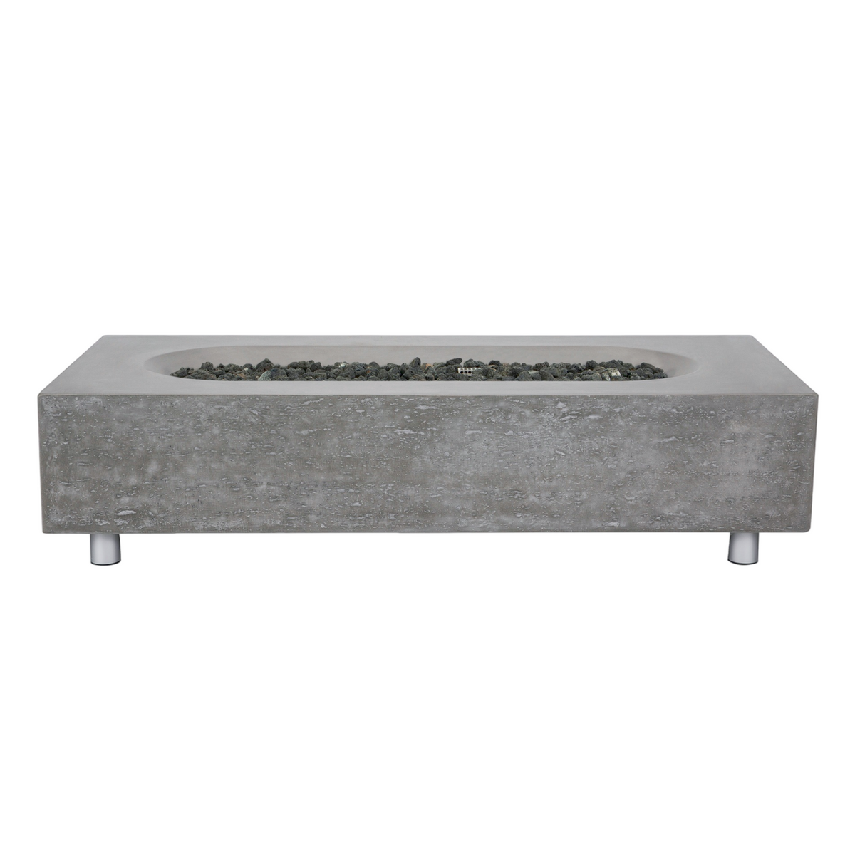 Alchemy Concrete Fire Table - Rectangle 60" x 30" x 11.5"