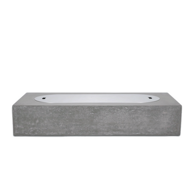 Alchemy Concrete Fire Table - Rectangle 60" x 30" x 11.5"
