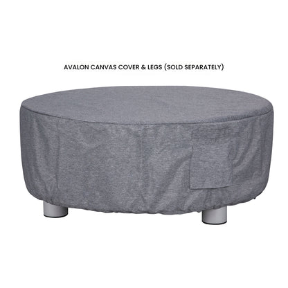 Avalon Concrete Fire Table - 42" Round