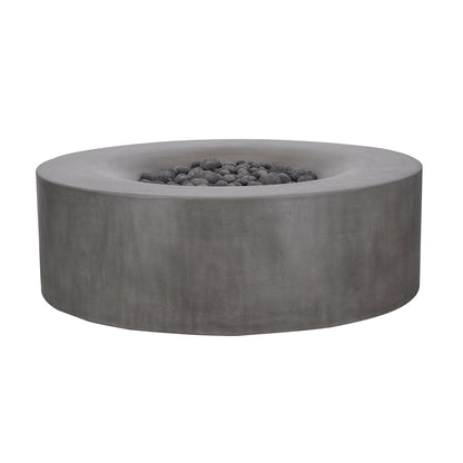 Avalon Concrete Fire Table - 42" Round - Match Lit Ignition