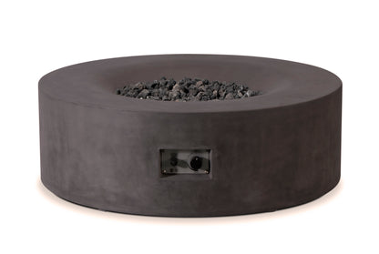 Avalon Concrete Fire Table - 42" Round