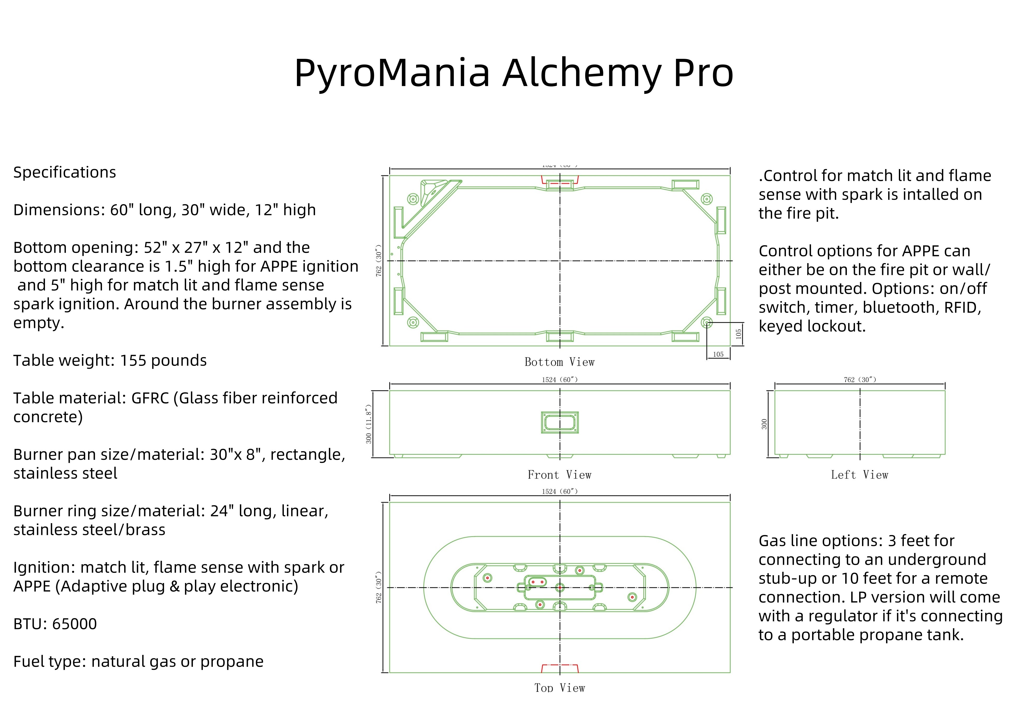 Alchemy Pro - 60" x 30"