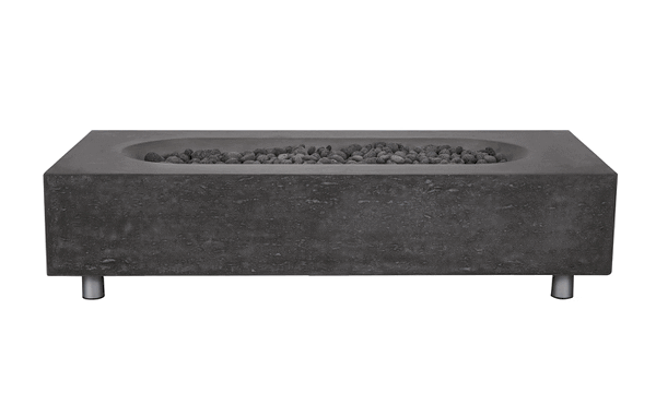 Alchemy Concrete Fire Table - Rectangle 60" x 30"
