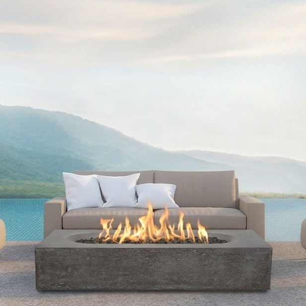 Alchemy Pro Concrete Fire Pit - 60" x 30"