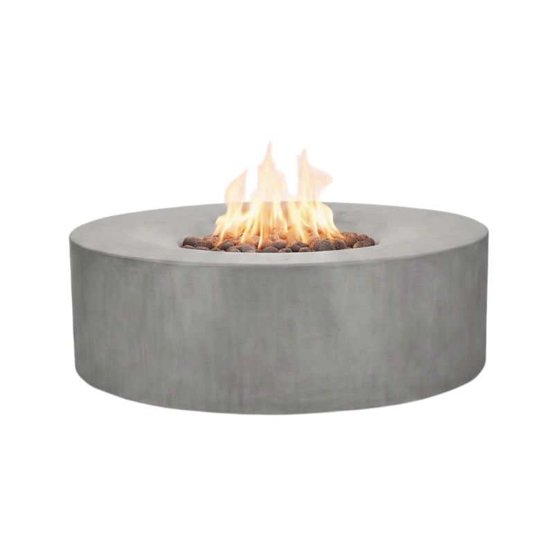 Avalon Concrete Fire Table - 42" Round