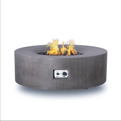 Avalon Concrete Fire Table - 42" Round