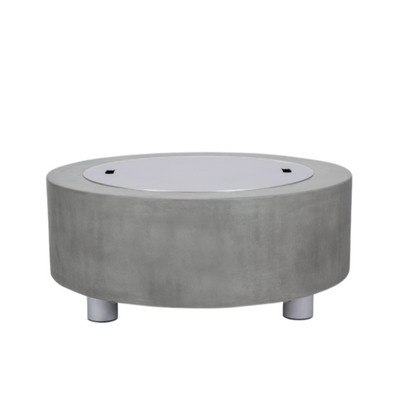 Avalon Concrete Fire Table - 42" Round