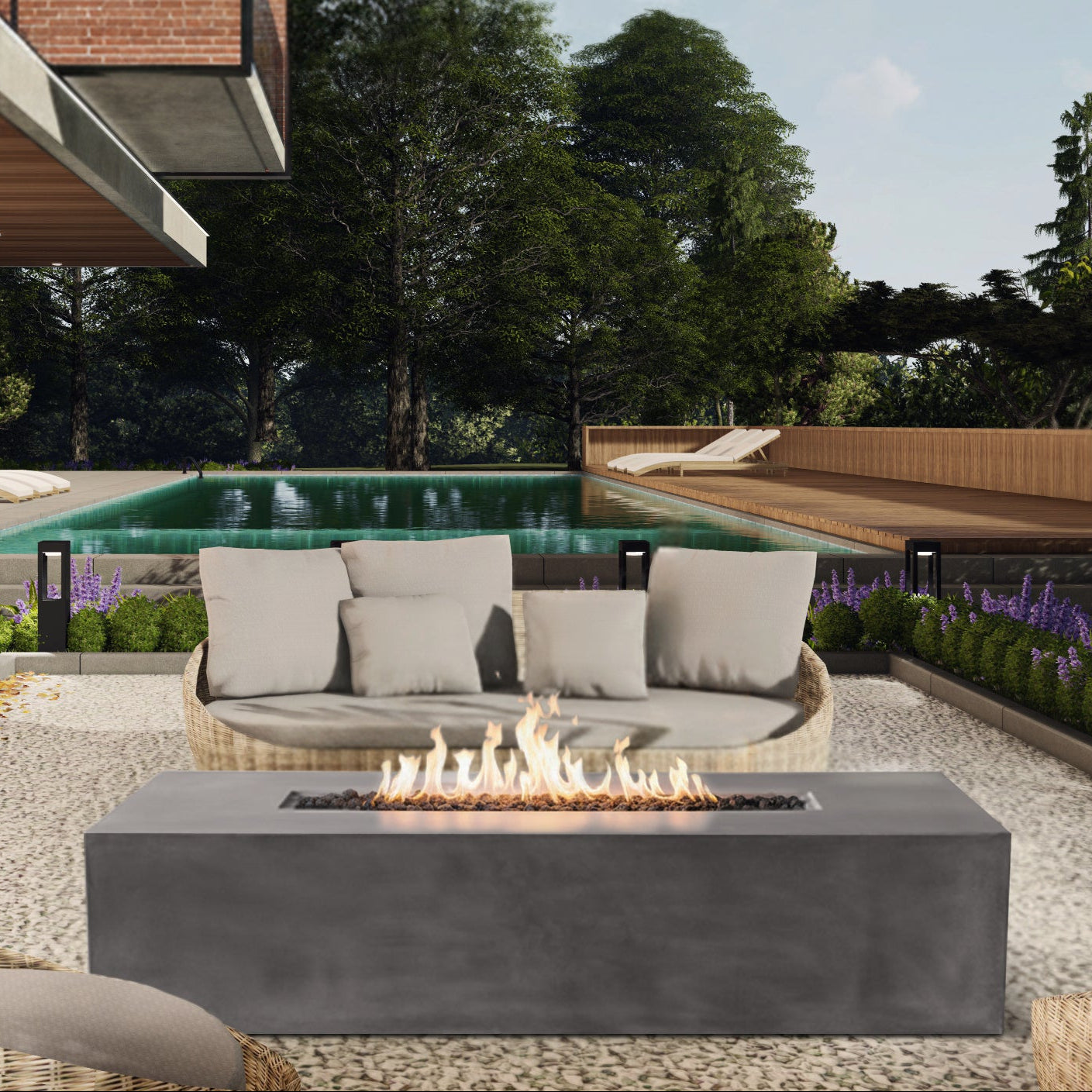 Outdoor fire pit