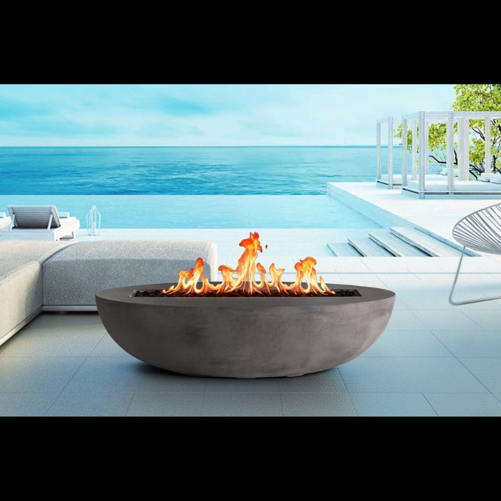 Oasis Concrete Fire Pit Bowl - 66" x 33"