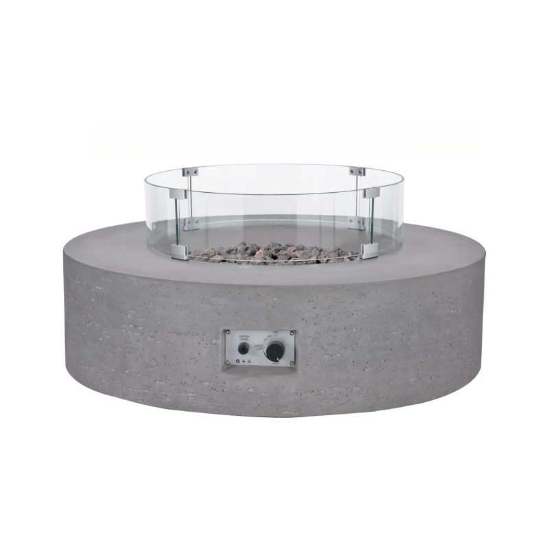 Genesis Concrete Fire Table - Round 41"