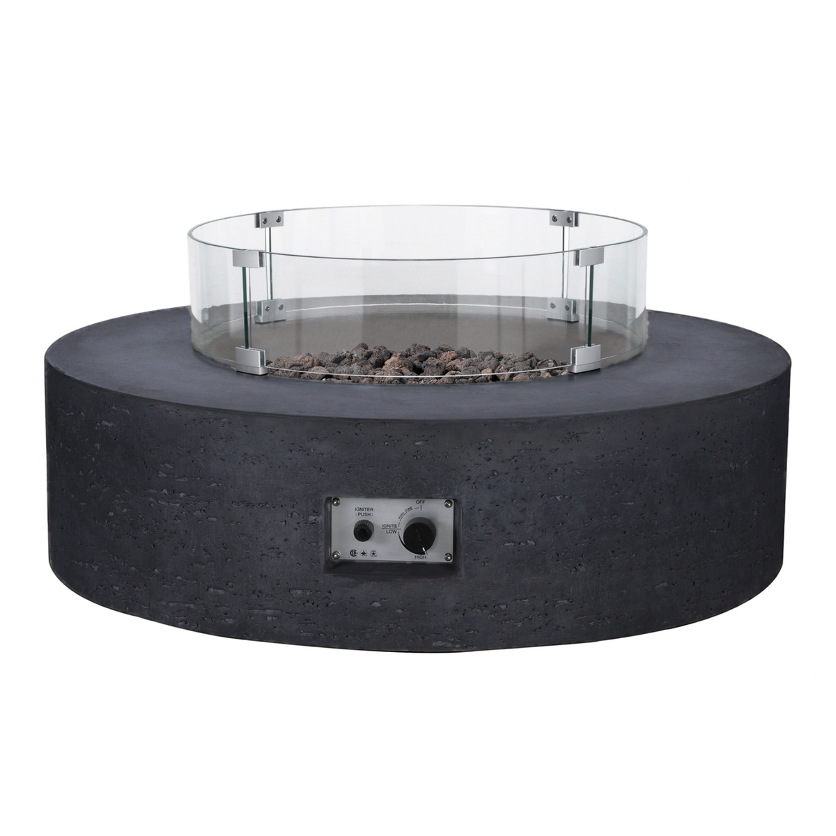 Genesis Concrete Fire Table - Round 41"
