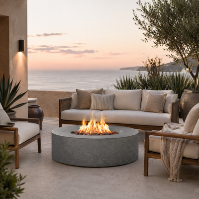 Genesis Pro Concrete Fire Pit Table - 41" Diameter
