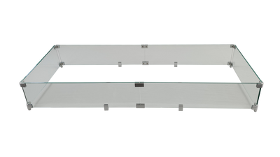 Glass Wind Guard for Alchemy 49" x 19"