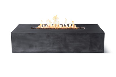 Brut 60 Rectangle Concrete Fire Pit Table - 60" x 30"