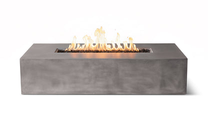 Brut 60 Rectangle Concrete Fire Pit Table - 60" x 30"