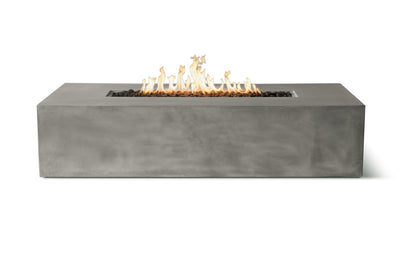 Brut 60 Rectangle Concrete Fire Pit Table - 60" x 30"
