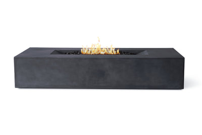 Laguna Pro Rectangle Concrete Fire Pit Table - 72" x 30"