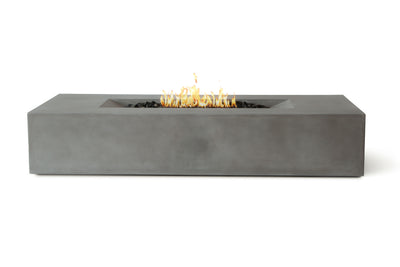 Laguna Pro Rectangle Concrete Fire Pit Table - 72" x 30"