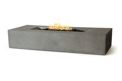 Laguna Pro Rectangle Concrete Fire Pit Table - 72" x 30"