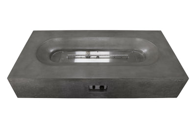 Alchemy Concrete Fire Table - Rectangle 60" x 30" x 11.5"