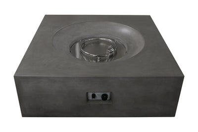 Tao Concrete Fire Table - Sqaure 41" x 41"