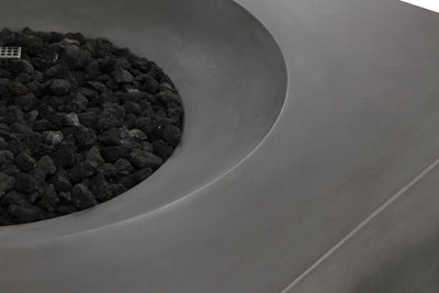 Tao Concrete Fire Table - Sqaure 41" x 41"