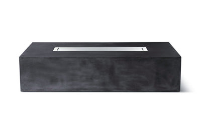 Brut 60 Rectangle Concrete Fire Pit Table - 60" x 30"