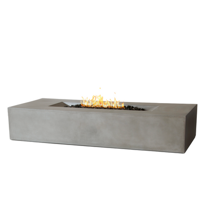 Laguna Concrete Fire Table - Rectangle 72" x 30"