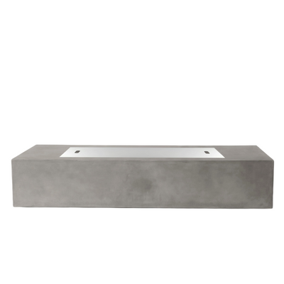 Laguna Concrete Fire Table - Rectangle 72" x 30"