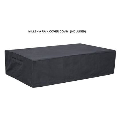 Millenia Concrete Fire Table - Rectangle 48" x 30"