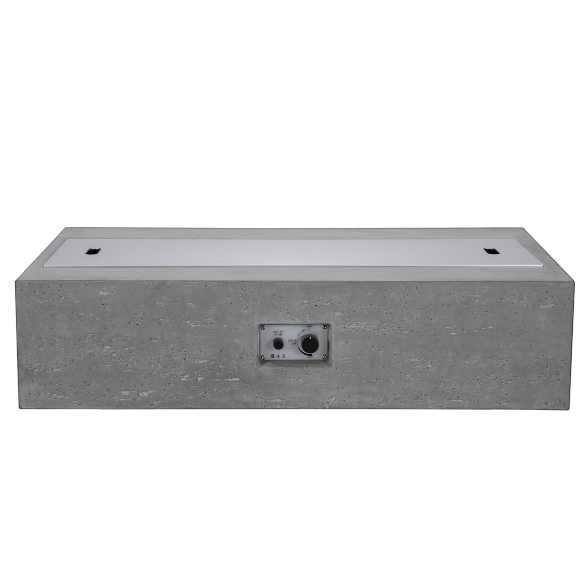 Millenia Concrete Fire Table - Rectangle 48" x 30"