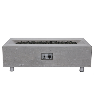 Millenia Concrete Fire Table - Rectangle 48" x 30"