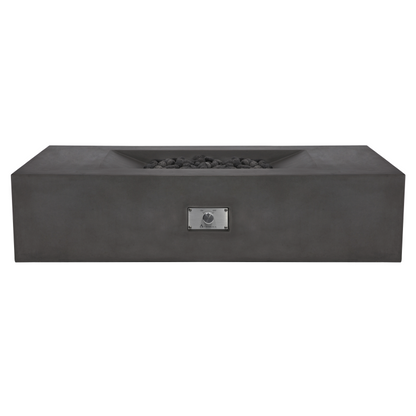 MODerne Concrete Fire Table - Rectangle 58" x 32" x 14" - Propane Version